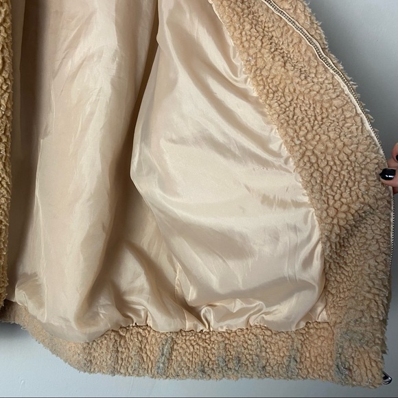 I.AM.GIA Pixie Teddy Coat In Caramel Size XS - Picture 10 of 10